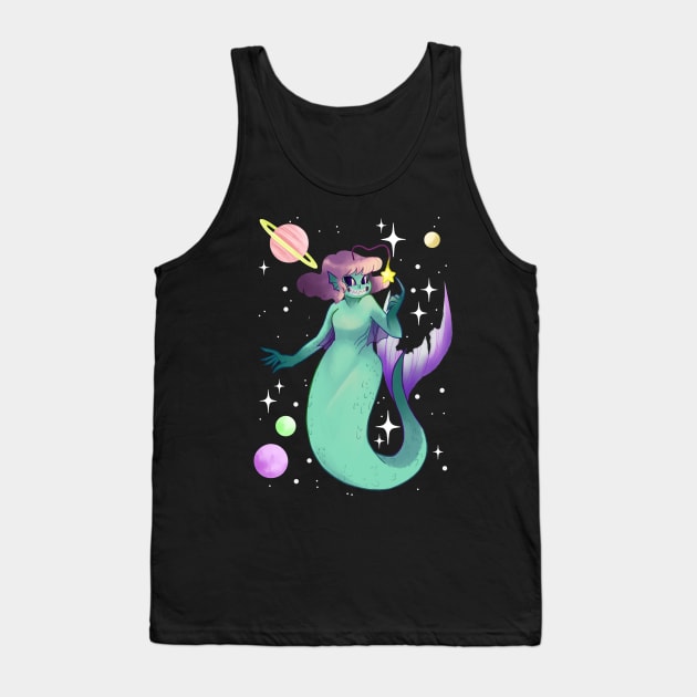 (space)mermaid bait Tank Top by pumpkinnqueenn